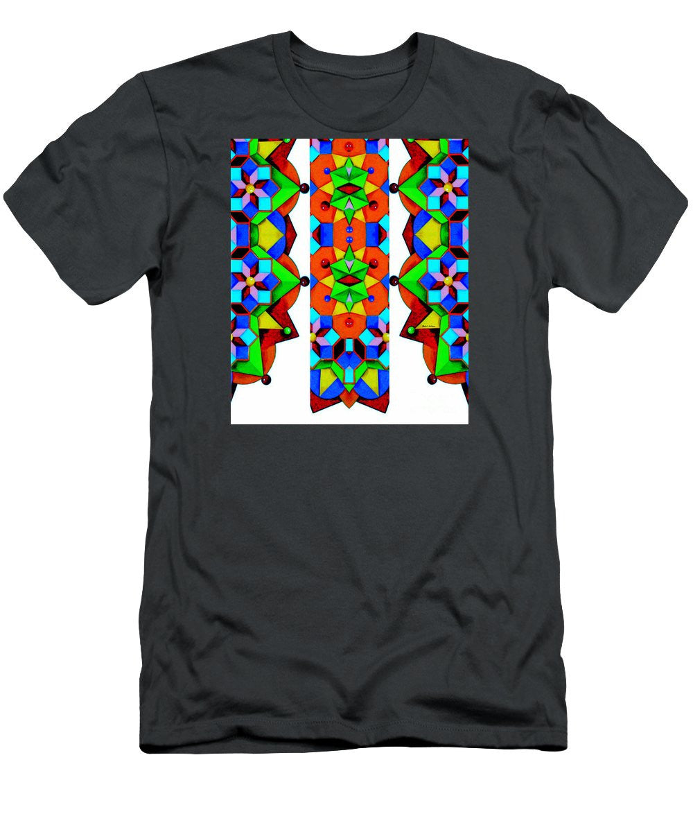 Men's T-Shirt (Slim Fit) - Geometric 9741a