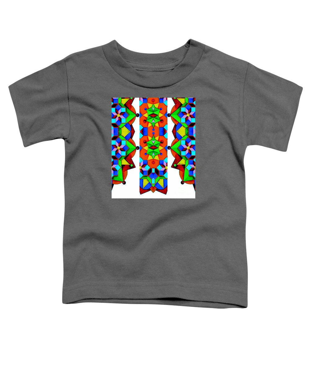 T-shirt pour tout-petits - Géométrique 9741a