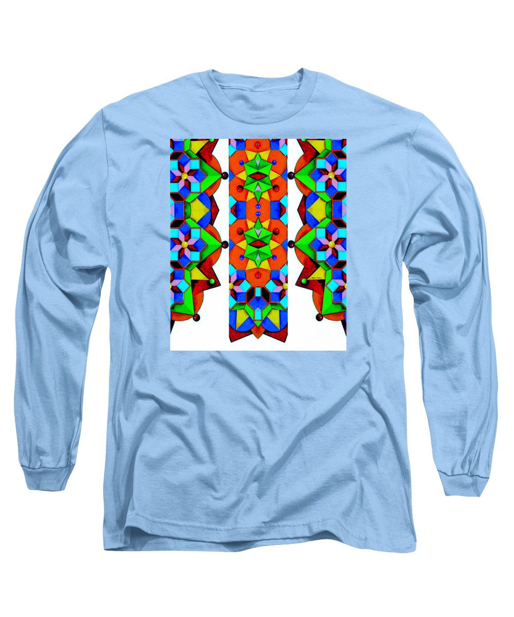 Long Sleeve T-Shirt - Geometric 9741a