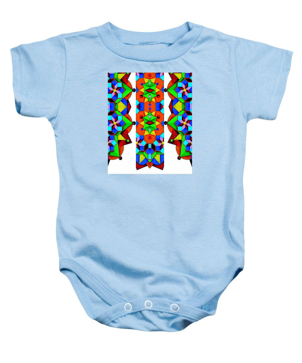 Baby Onesie - Geometric 9741a