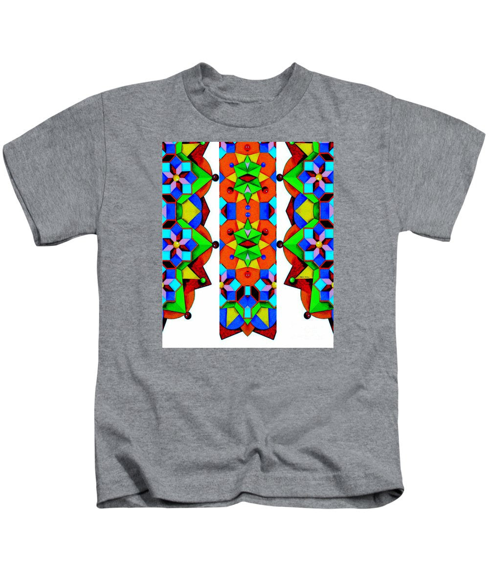 Kids T-Shirt - Geometric 9741a