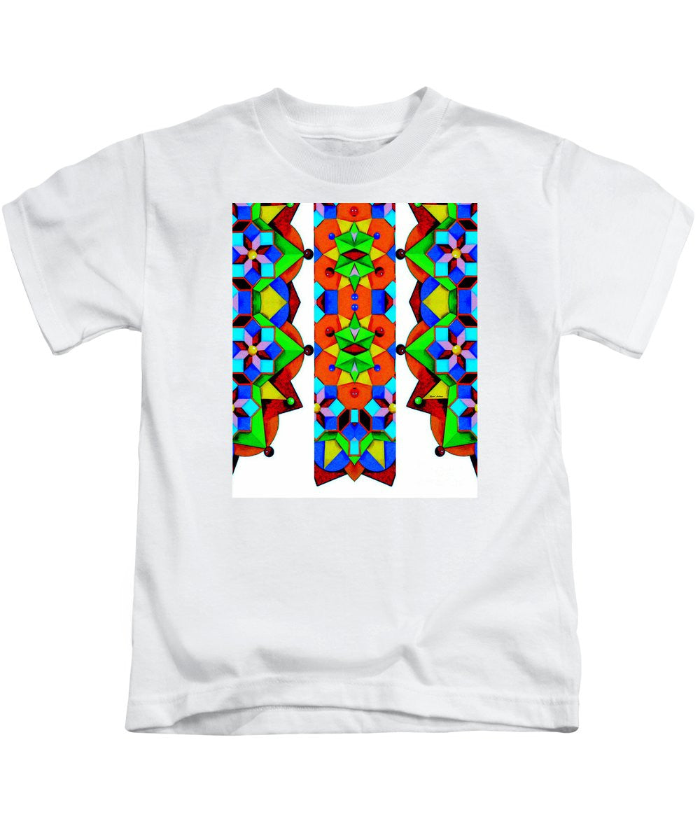 Kids T-Shirt - Geometric 9741a