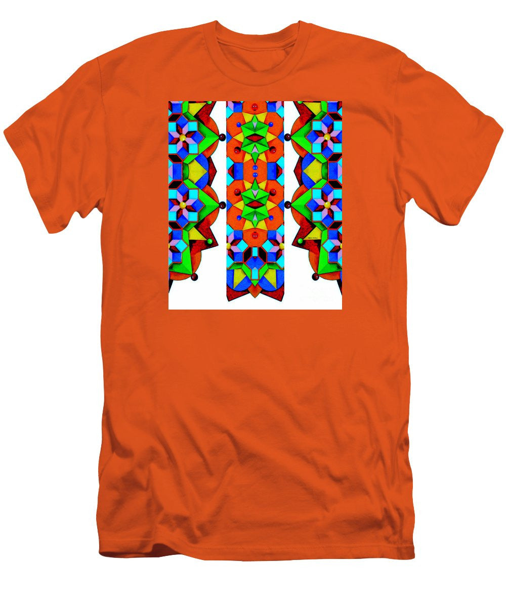 Men's T-Shirt (Slim Fit) - Geometric 9741a