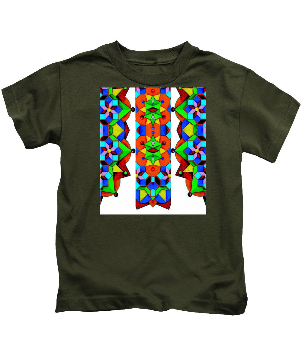 Kids T-Shirt - Geometric 9741a