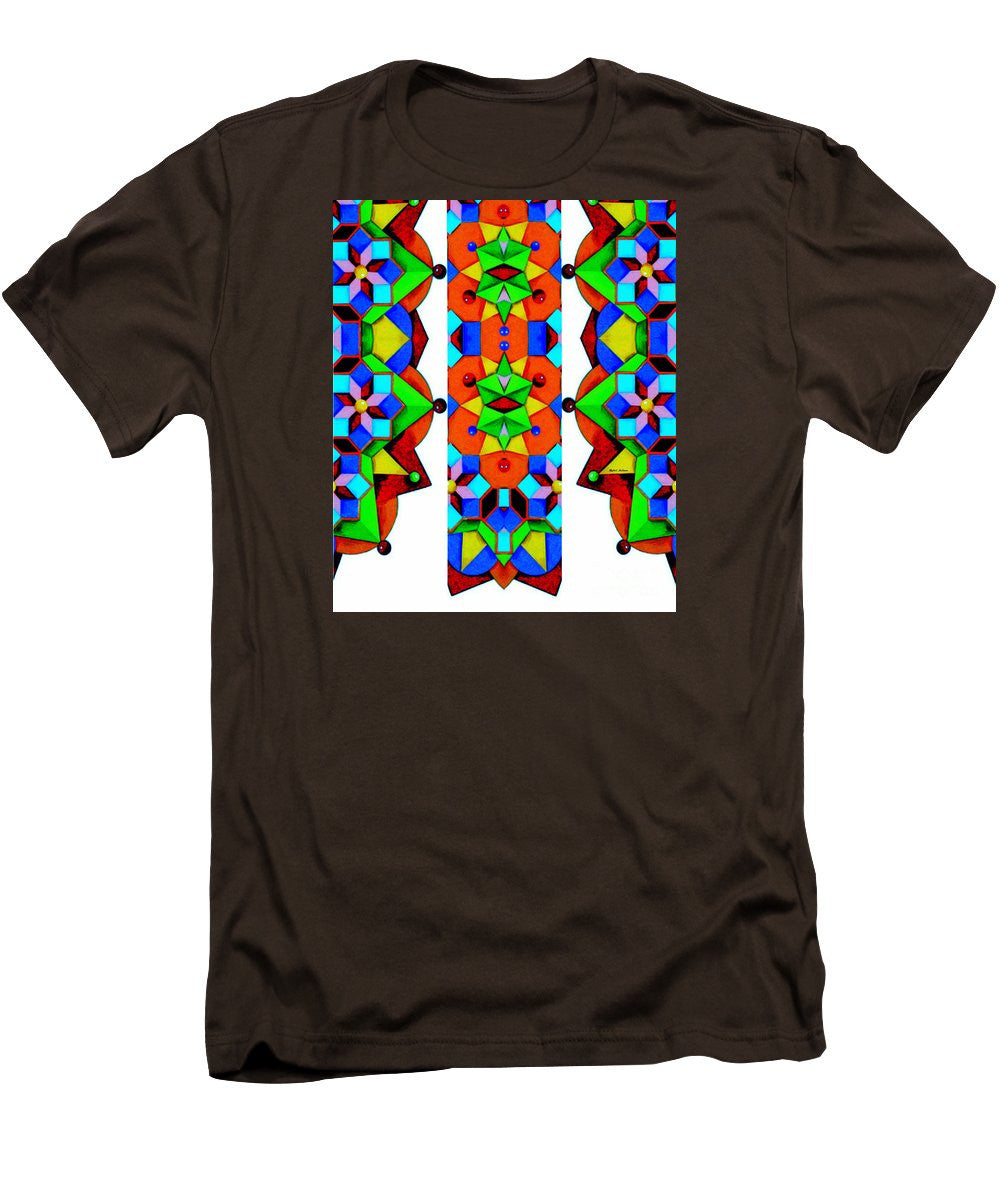 Men's T-Shirt (Slim Fit) - Geometric 9741a