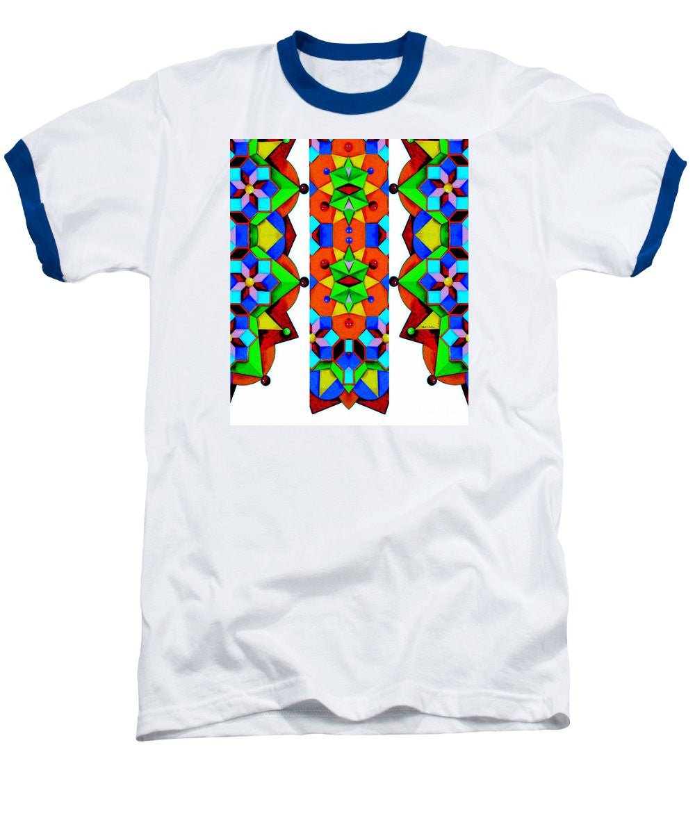 Baseball T-Shirt - Geometric 9741a