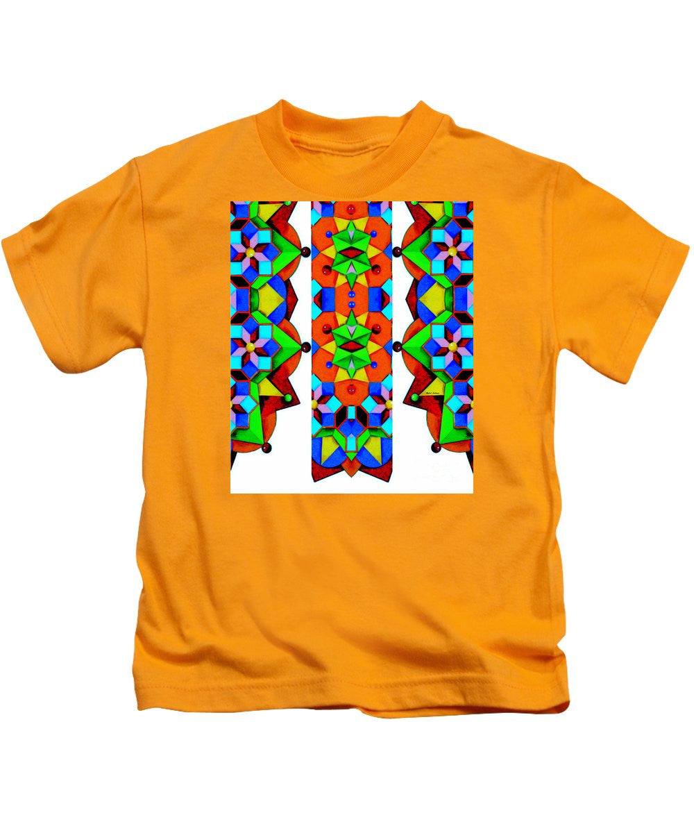 Kids T-Shirt - Geometric 9741a