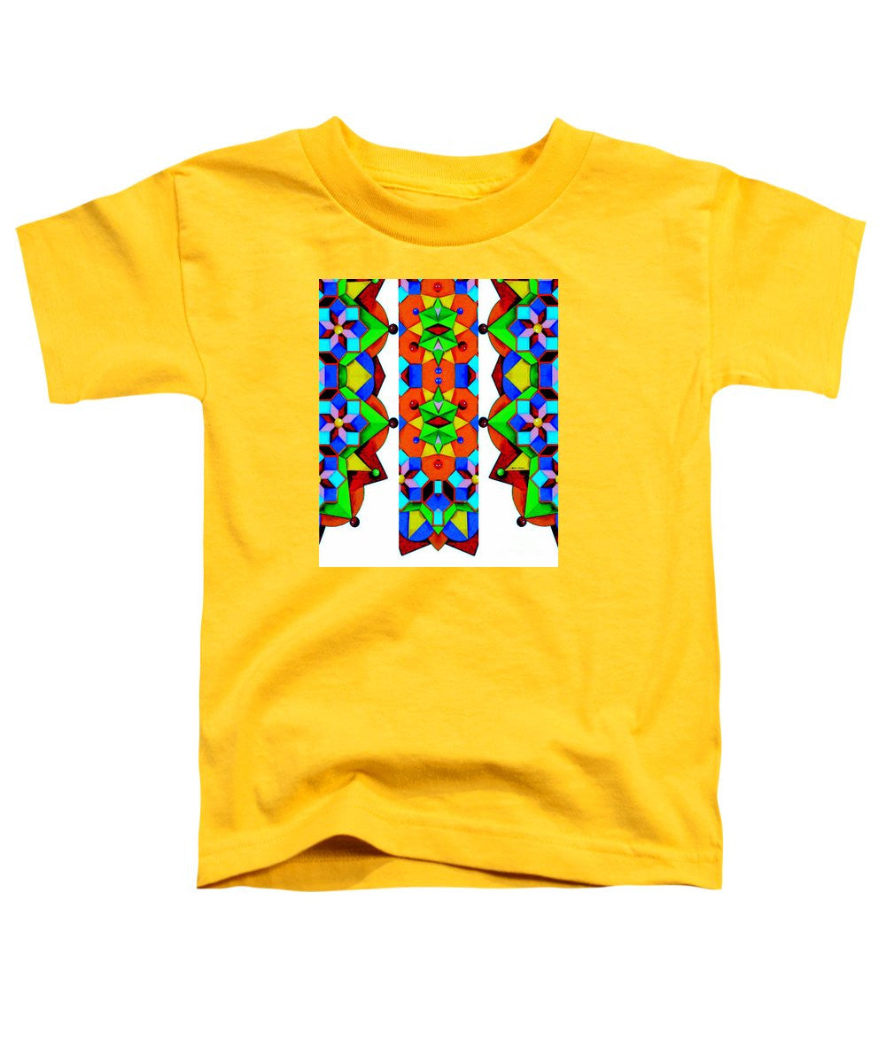 T-shirt pour tout-petits - Géométrique 9741a