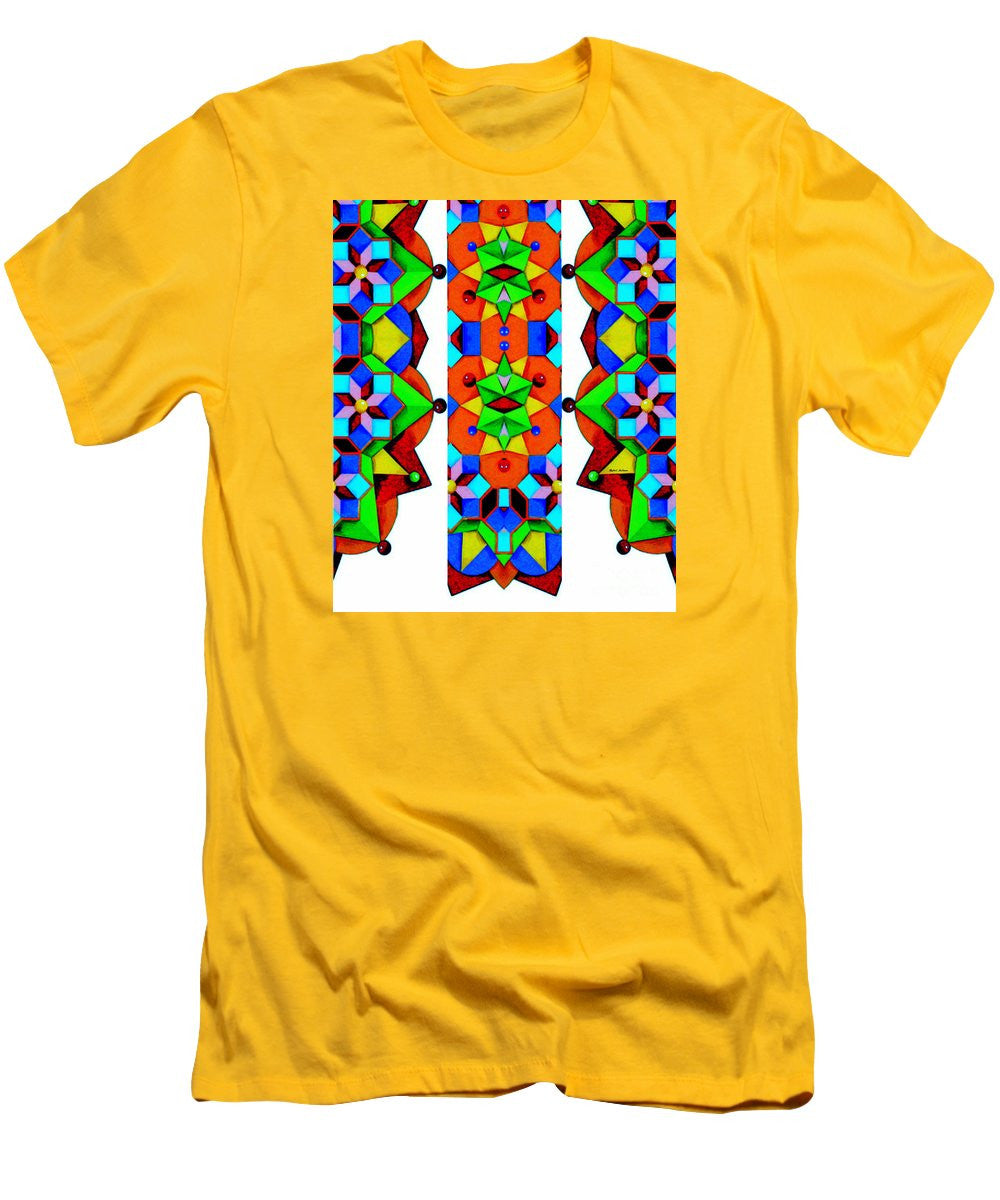 Men's T-Shirt (Slim Fit) - Geometric 9741a