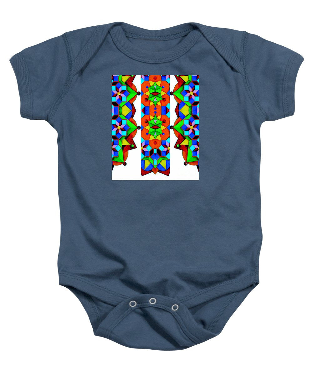 Baby Onesie - Geometric 9741a