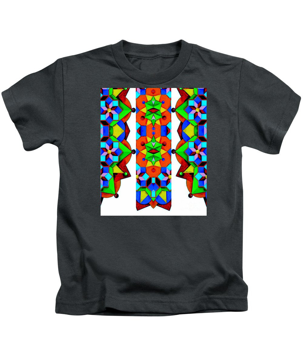 Kids T-Shirt - Geometric 9741a