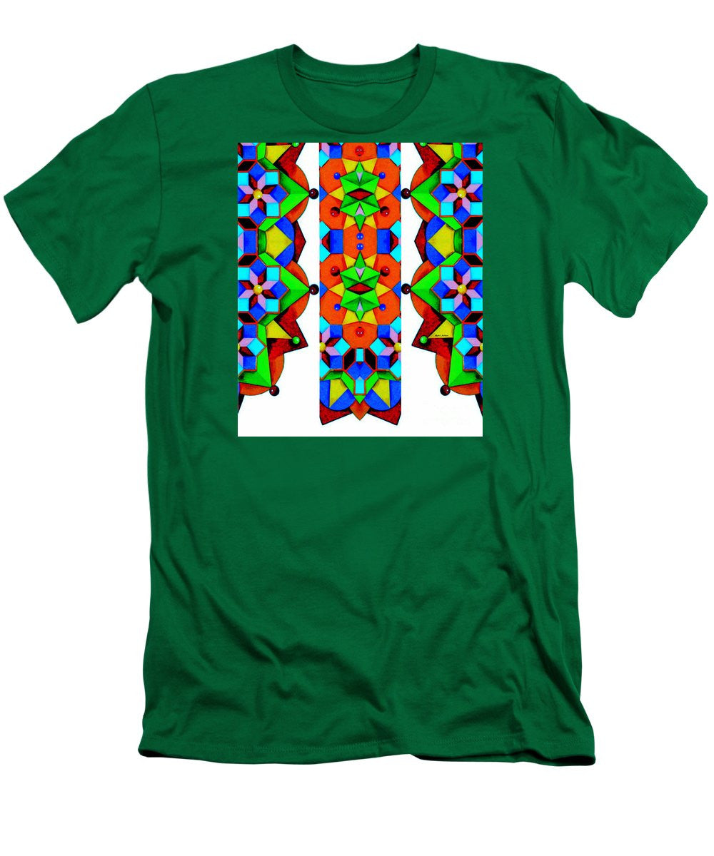 Men's T-Shirt (Slim Fit) - Geometric 9741a