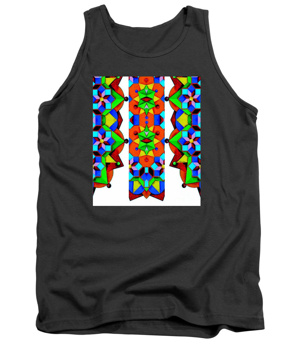 Tank Top - Geometric 9741a