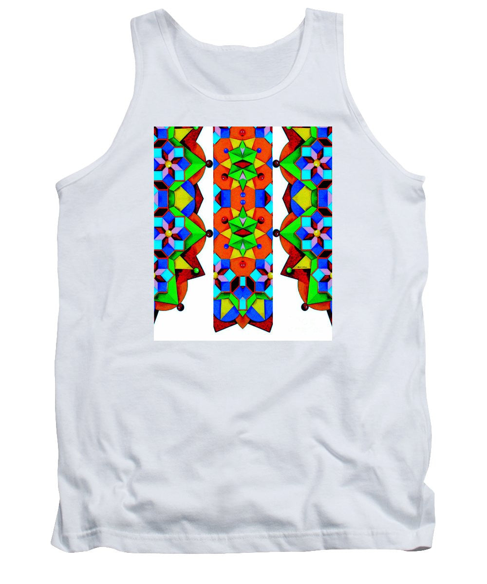 Tank Top - Geometric 9741a