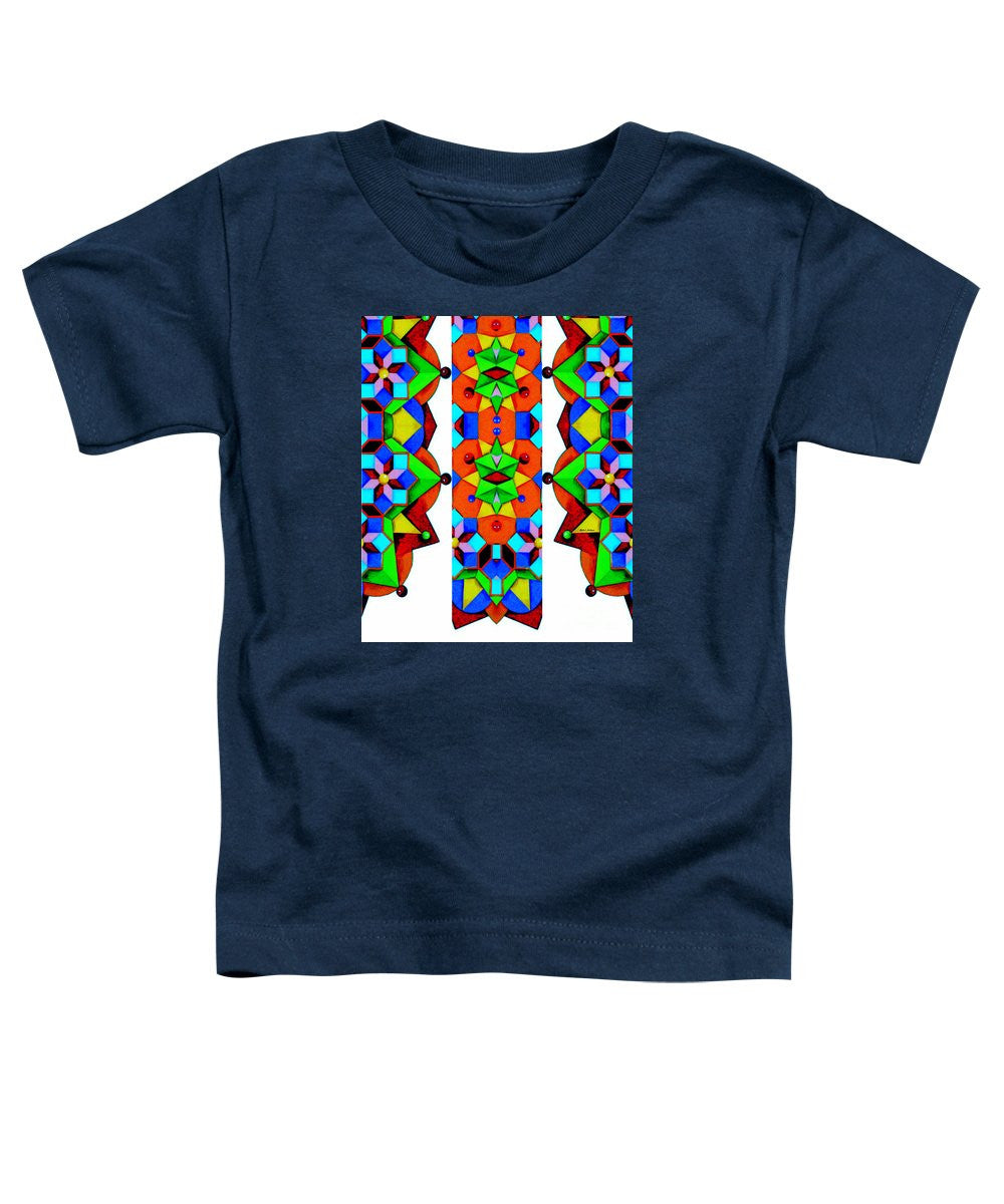 T-shirt pour tout-petits - Géométrique 9741a