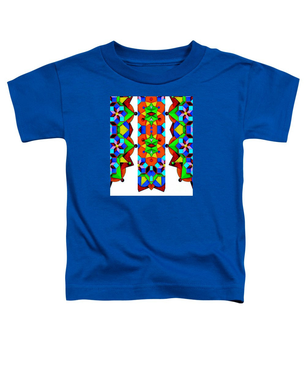 T-shirt pour tout-petits - Géométrique 9741a