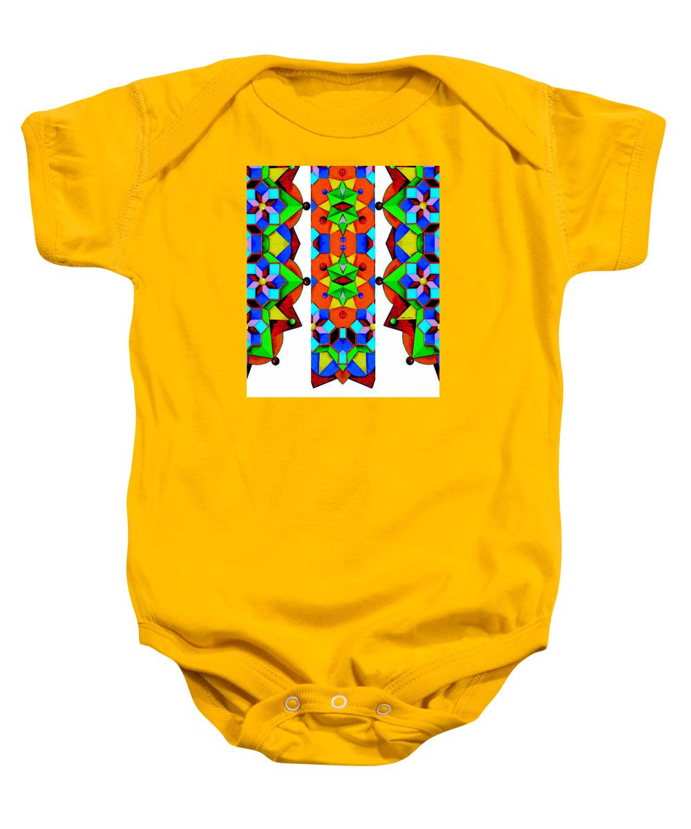 Baby Onesie - Geometric 9741a