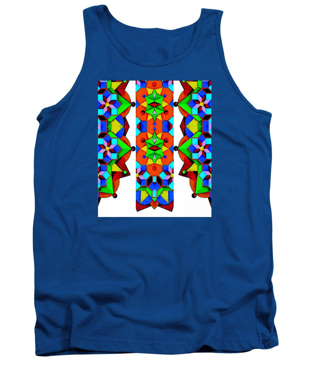 Tank Top - Geometric 9741a