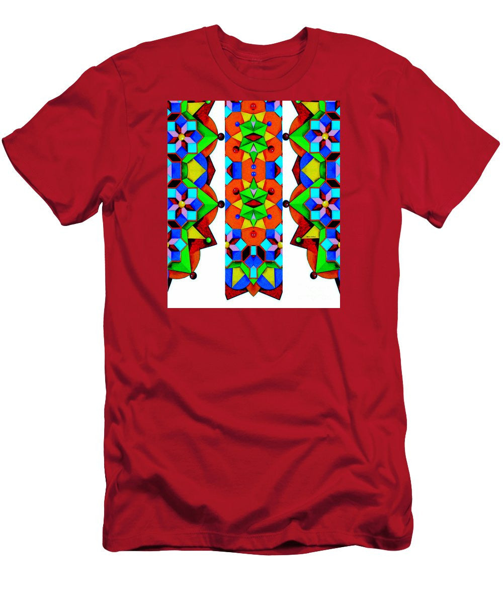 Men's T-Shirt (Slim Fit) - Geometric 9741a