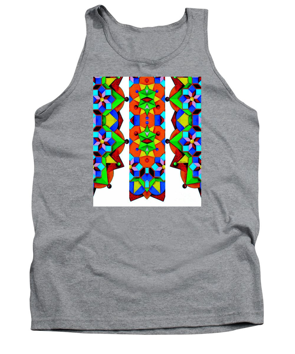 Tank Top - Geometric 9741a