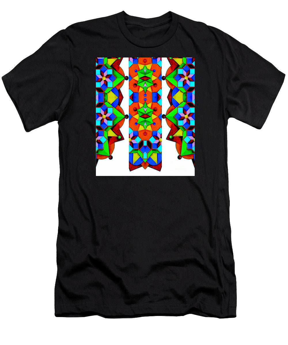 Men's T-Shirt (Slim Fit) - Geometric 9741a