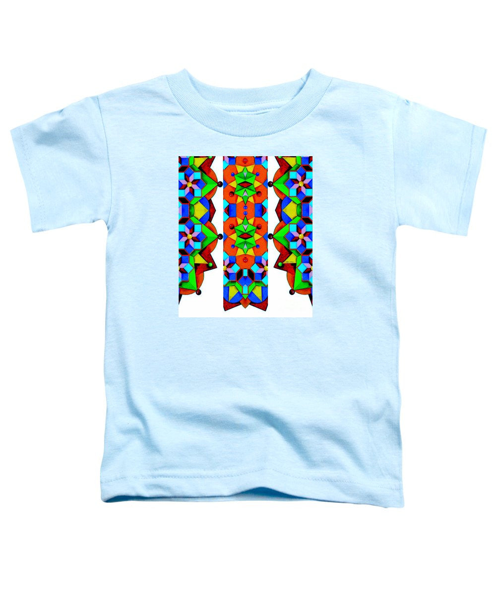 T-shirt pour tout-petits - Géométrique 9741a