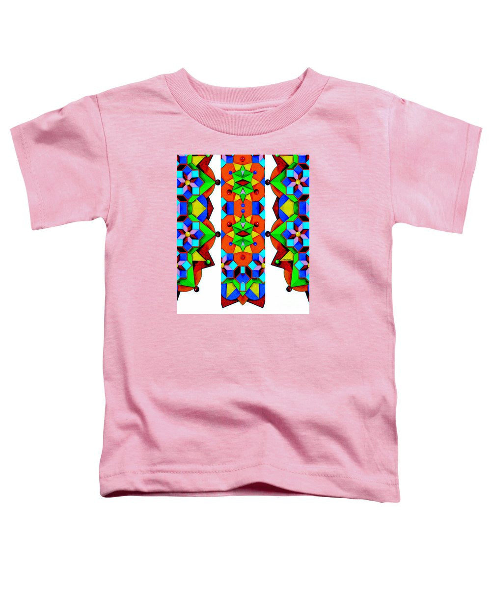 T-shirt pour tout-petits - Géométrique 9741a