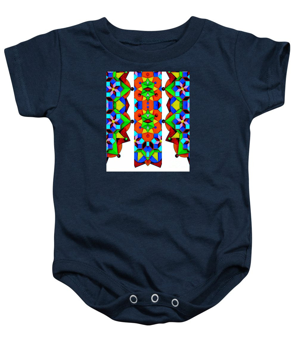 Baby Onesie - Geometric 9741a