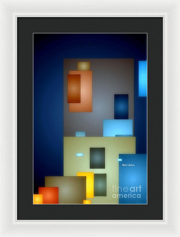 Framed Print - Geometric Abstract 0790