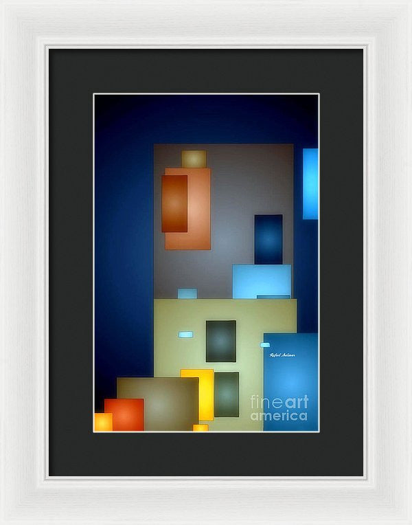 Framed Print - Geometric Abstract 0790