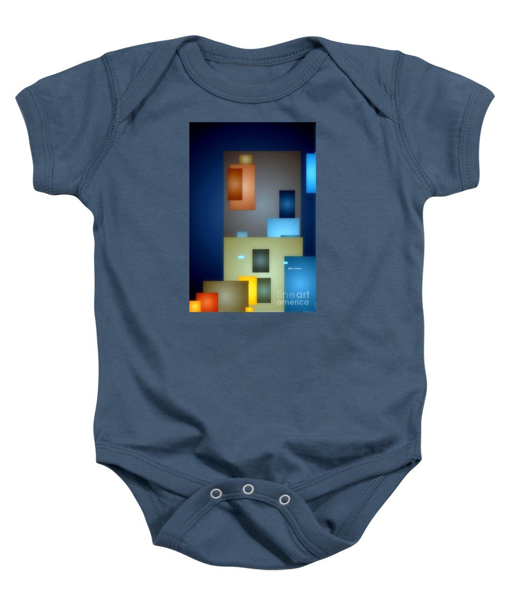 Baby Onesie - Geometric Abstract 0790