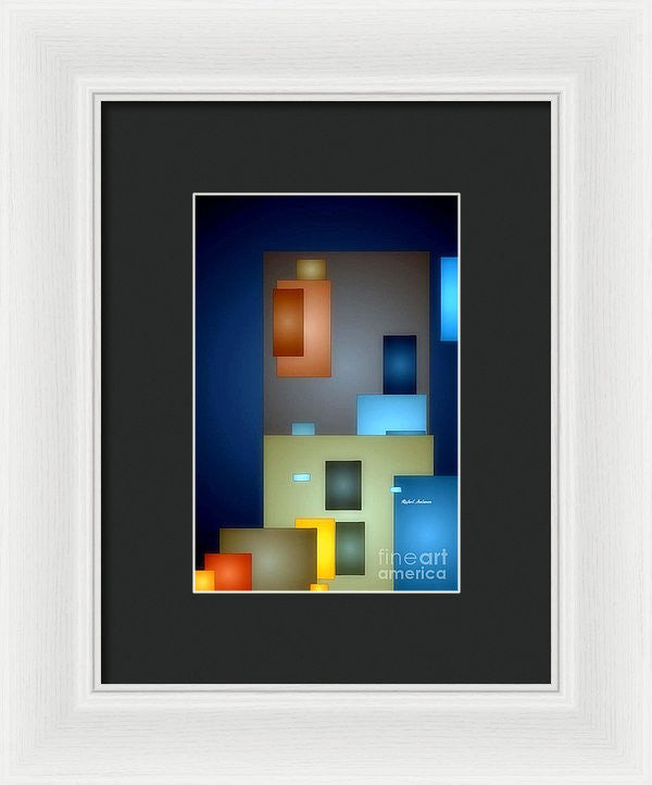 Framed Print - Geometric Abstract 0790