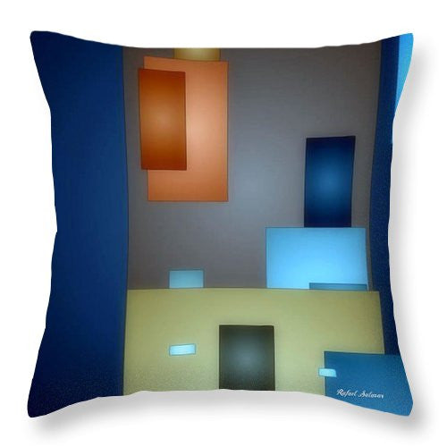 Throw Pillow - Geometric Abstract 0790