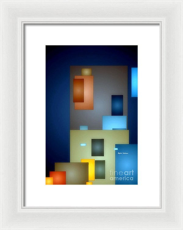 Framed Print - Geometric Abstract 0790