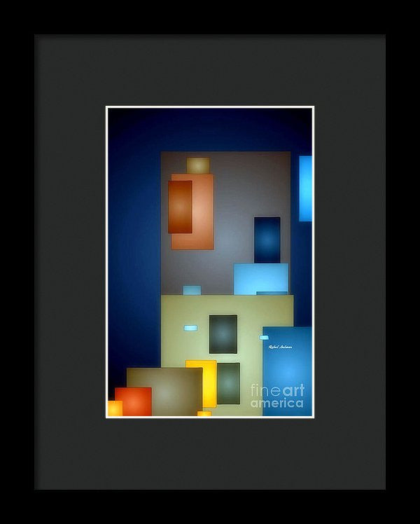 Framed Print - Geometric Abstract 0790