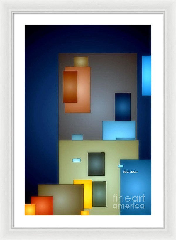 Framed Print - Geometric Abstract 0790