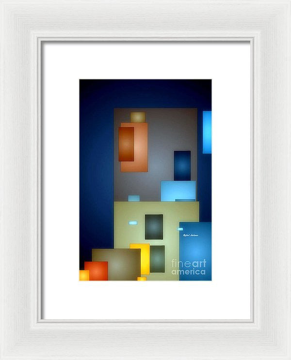 Framed Print - Geometric Abstract 0790