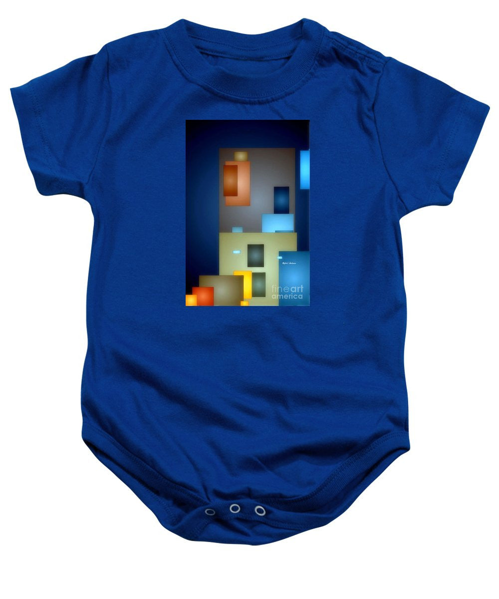 Baby Onesie - Geometric Abstract 0790