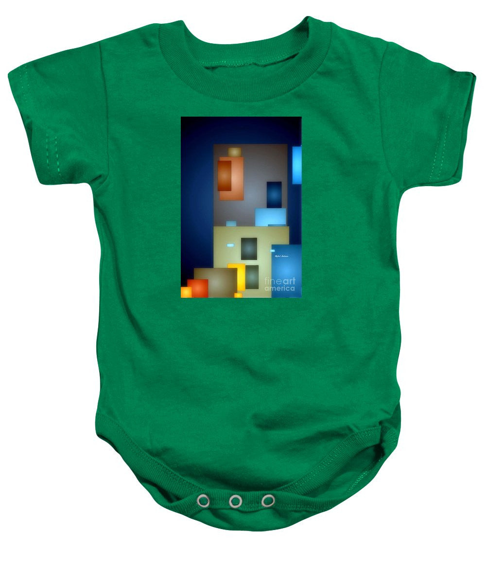 Baby Onesie - Geometric Abstract 0790