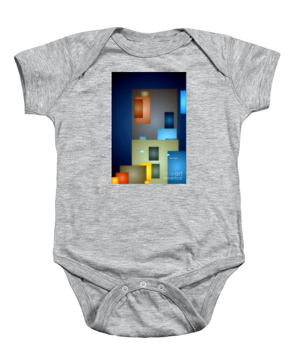 Baby Onesie - Geometric Abstract 0790