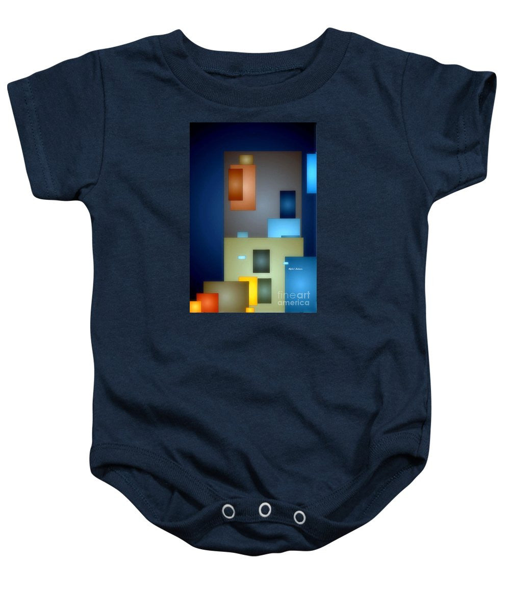 Baby Onesie - Geometric Abstract 0790