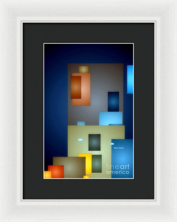 Framed Print - Geometric Abstract 0790