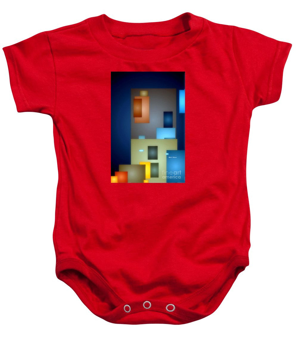 Baby Onesie - Geometric Abstract 0790