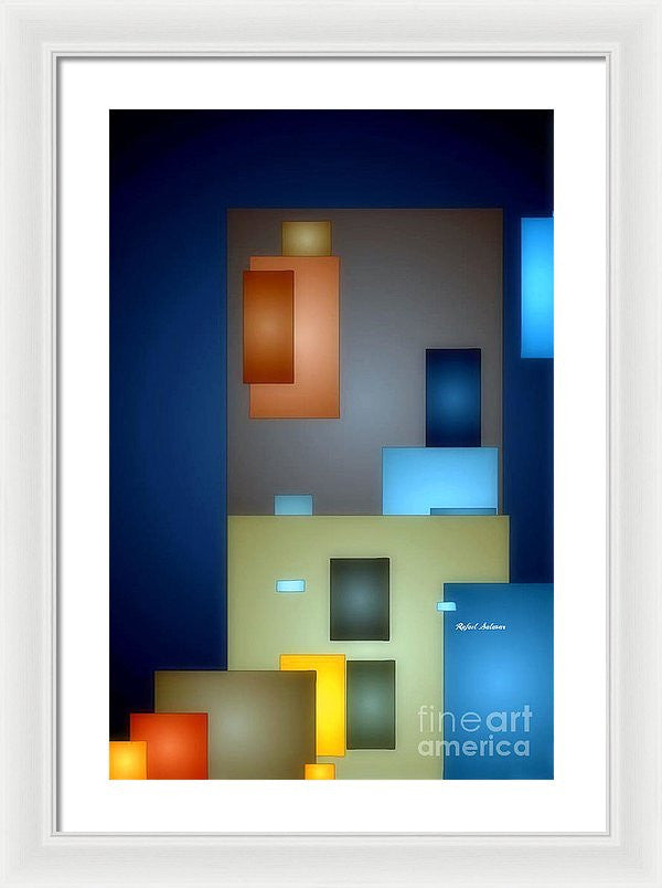 Framed Print - Geometric Abstract 0790