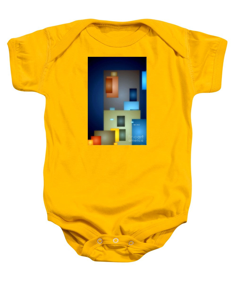 Baby Onesie - Geometric Abstract 0790