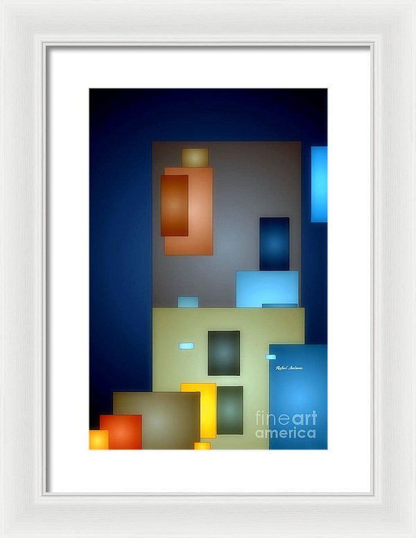 Framed Print - Geometric Abstract 0790