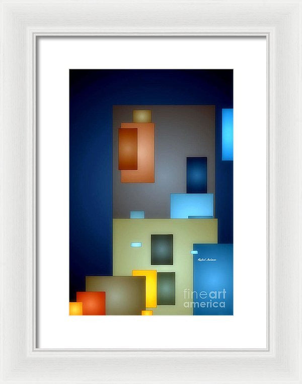 Framed Print - Geometric Abstract 0790