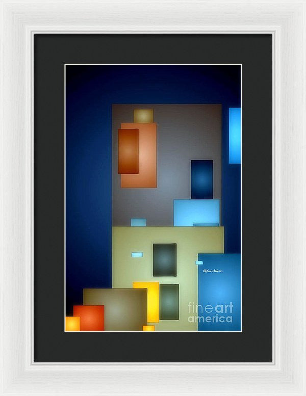 Framed Print - Geometric Abstract 0790