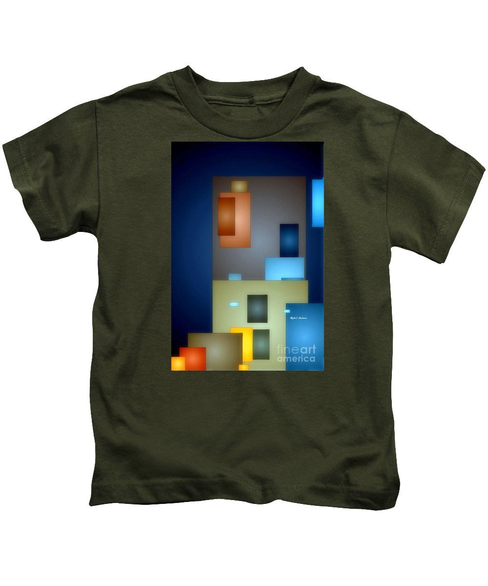 Kids T-Shirt - Geometric Abstract 0790