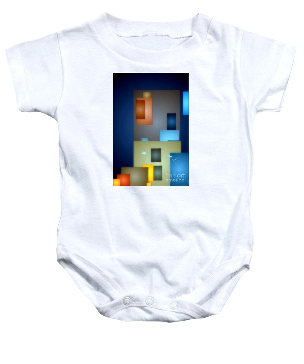 Baby Onesie - Geometric Abstract 0790